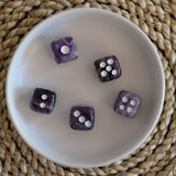Amethyst Crystal Dice