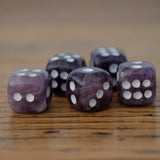 Amethyst Crystal Dice