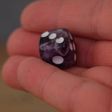 Amethyst Crystal Dice