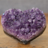 Amethyst Crystal Heart Cluster