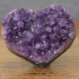 Amethyst Crystal Heart Cluster
