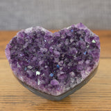 Amethyst Crystal Heart Cluster