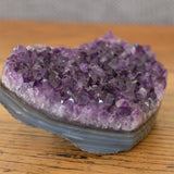 Amethyst Crystal Heart Cluster