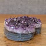 Amethyst Crystal Heart Cluster