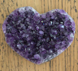 Amethyst Crystal Heart Cluster