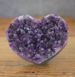 Amethyst Crystal Heart Cluster