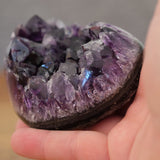 Amethyst Crystal Heart Cluster