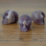 Amethyst Crystal Skull
