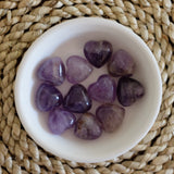 Amethyst Tiny Crystal Heart