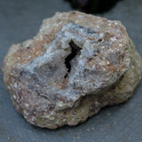 Amethyst Chalcedony Moroccan Crystal Geode Pair