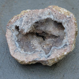 Amethyst Chalcedony Moroccan Crystal Geode Pair