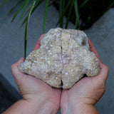 Amethyst Chalcedony Moroccan Crystal Geode Pair