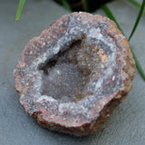 Amethyst Chalcedony Moroccan Crystal Geode Half
