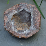 Amethyst Chalcedony Moroccan Crystal Geode Half