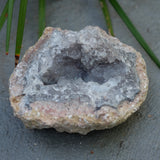 Amethyst Chalcedony Moroccan Crystal Geode Half