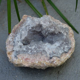 Amethyst Chalcedony Moroccan Crystal Geode Half