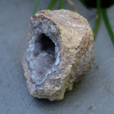 Amethyst Chalcedony Moroccan Crystal Geode Half