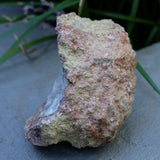 Amethyst Chalcedony Moroccan Crystal Geode Half