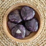 Amethyst Crystal Heart