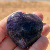 Amethyst Crystal Heart