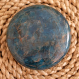 Apatite Crystal Disc Palm Stone