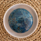 Apatite Crystal Disc Palm Stone