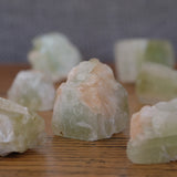 Apophyllite Green Crystal Raw Rough Chunk