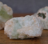 Apophyllite Green Crystal Raw Rough Chunk