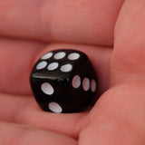 Black Obsidian Crystal Dice