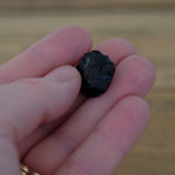 Black Obsidian Rough Mini Palm Stone