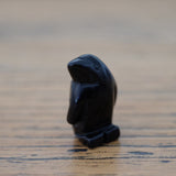 Black Obsidian Crystal Penguin