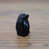 Black Obsidian Crystal Penguin