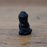 Black Obsidian Mini Crystal Buddha