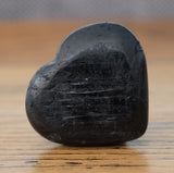 Black Tourmaline Crystal Heart