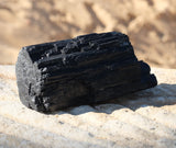 Black Tourmaline Extra Large Raw Rough Crystal Chunk