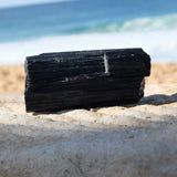 Black Tourmaline Extra Large Raw Rough Crystal Chunk