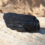 Black Tourmaline Extra Large Raw Rough Crystal Chunk