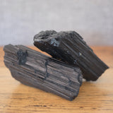 Black Tourmaline Raw Rough Crystal Chunk