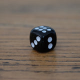 Black Obsidian Crystal Dice