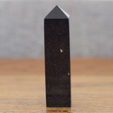 Blue Goldstone Crystal Towers