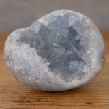 Blue Celestite Crystal Heart Cluster
