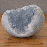 Blue Celestite Crystal Heart Cluster
