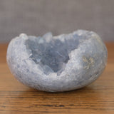 Blue Celestite Crystal Heart Cluster