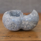 Blue Celestite Crystal Heart Cluster
