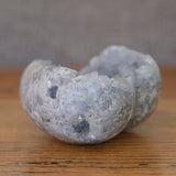 Blue Celestite Crystal Heart Cluster