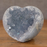 Blue Celestite Crystal Heart Cluster