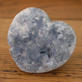 Blue Celestite Crystal Heart Cluster