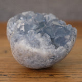 Blue Celestite Crystal Heart Cluster