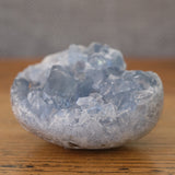 Blue Celestite Crystal Heart Cluster