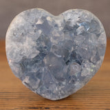 Blue Celestite Crystal Heart Cluster